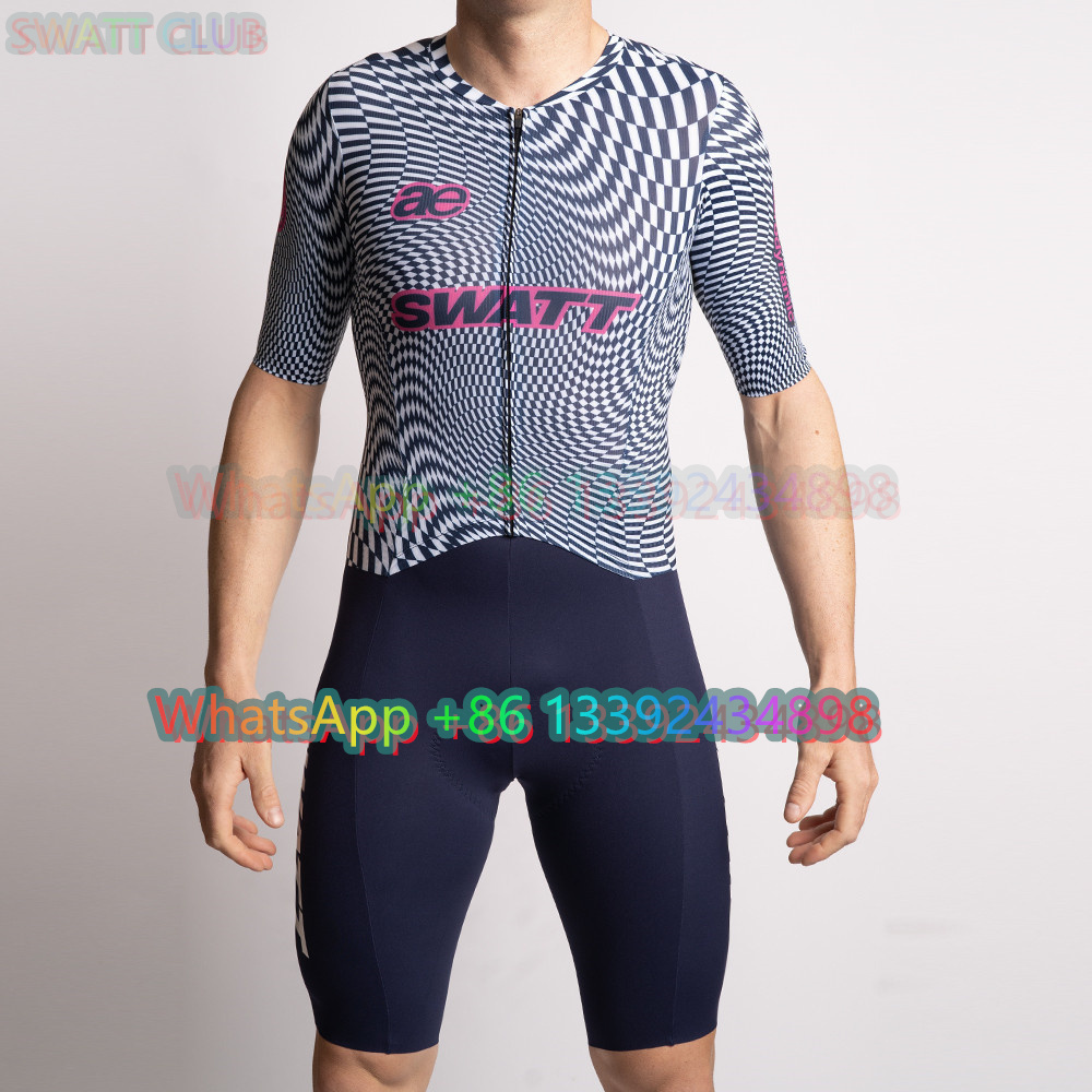Cycling Gear Clothing - SWATT CLUB Triathlon Bodysuit Men Cycling