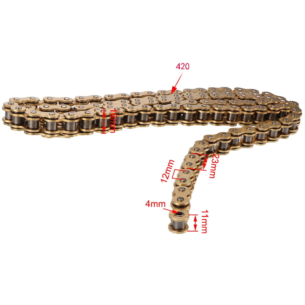 Bicycle Chain Lubricant - Motorcycle Gold Oil Seal Chain Set