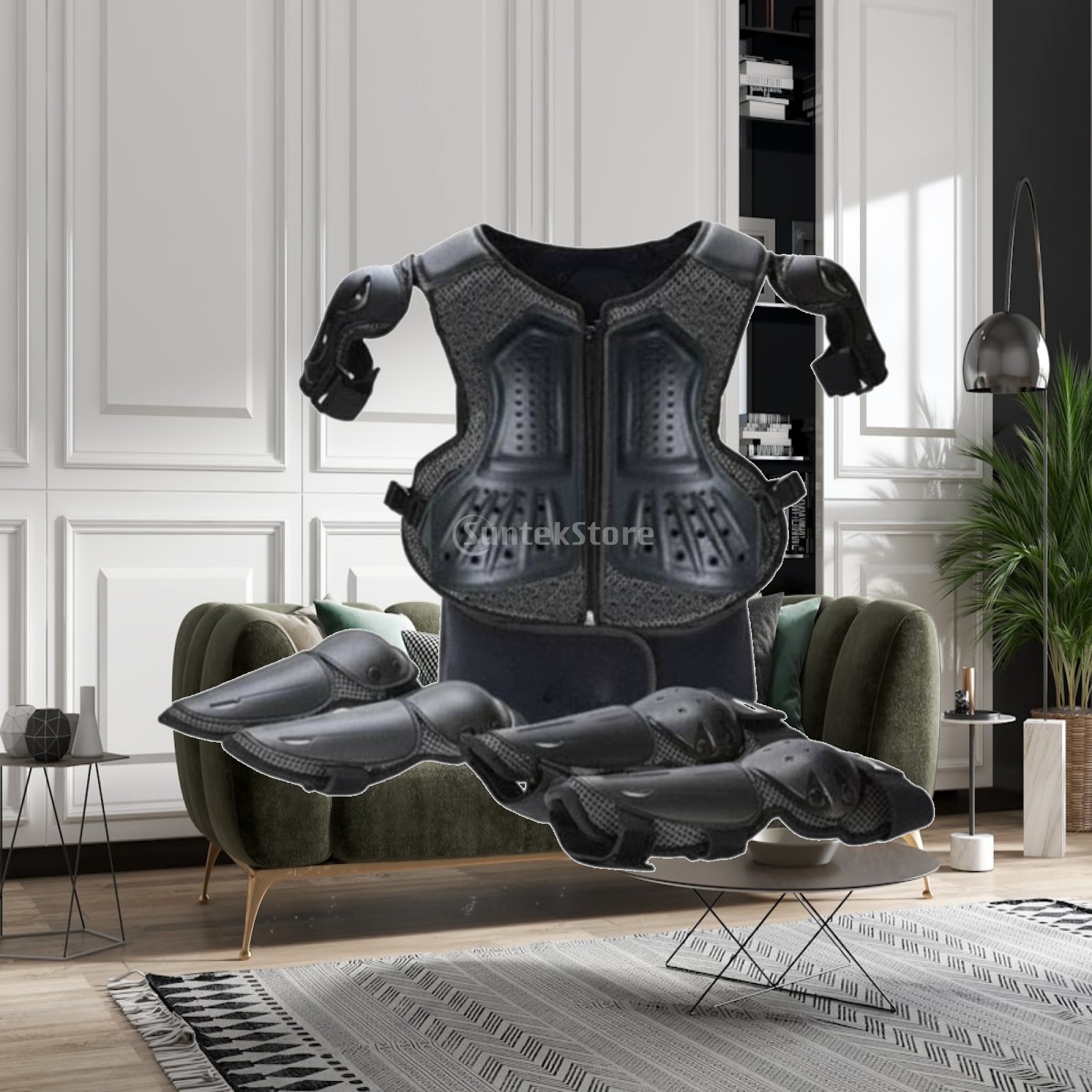Cycling Gear Kids - Children Riding Armor Adjustable Shielded Gear