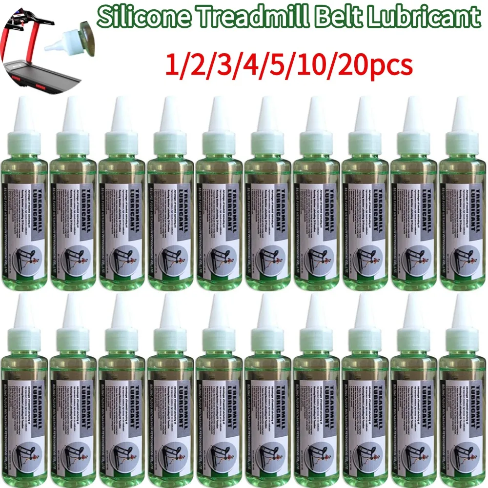 Bicycle Chain Lubricant - 1/2/3/4/5/10/20PCS 60ml Silicone Treadmill Lubricant Belt
