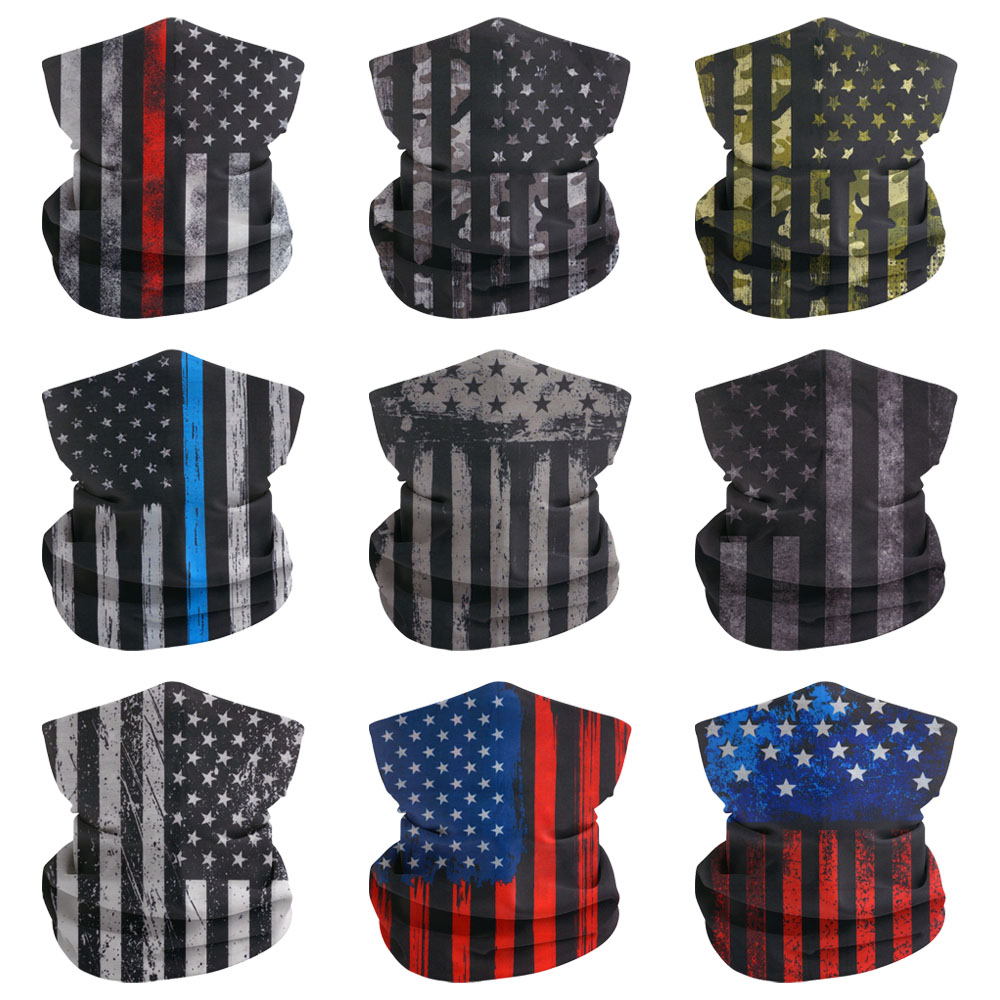 USA Flag Neck Gaiter Face Mask - đánh giá và giá Cycling Gear Women