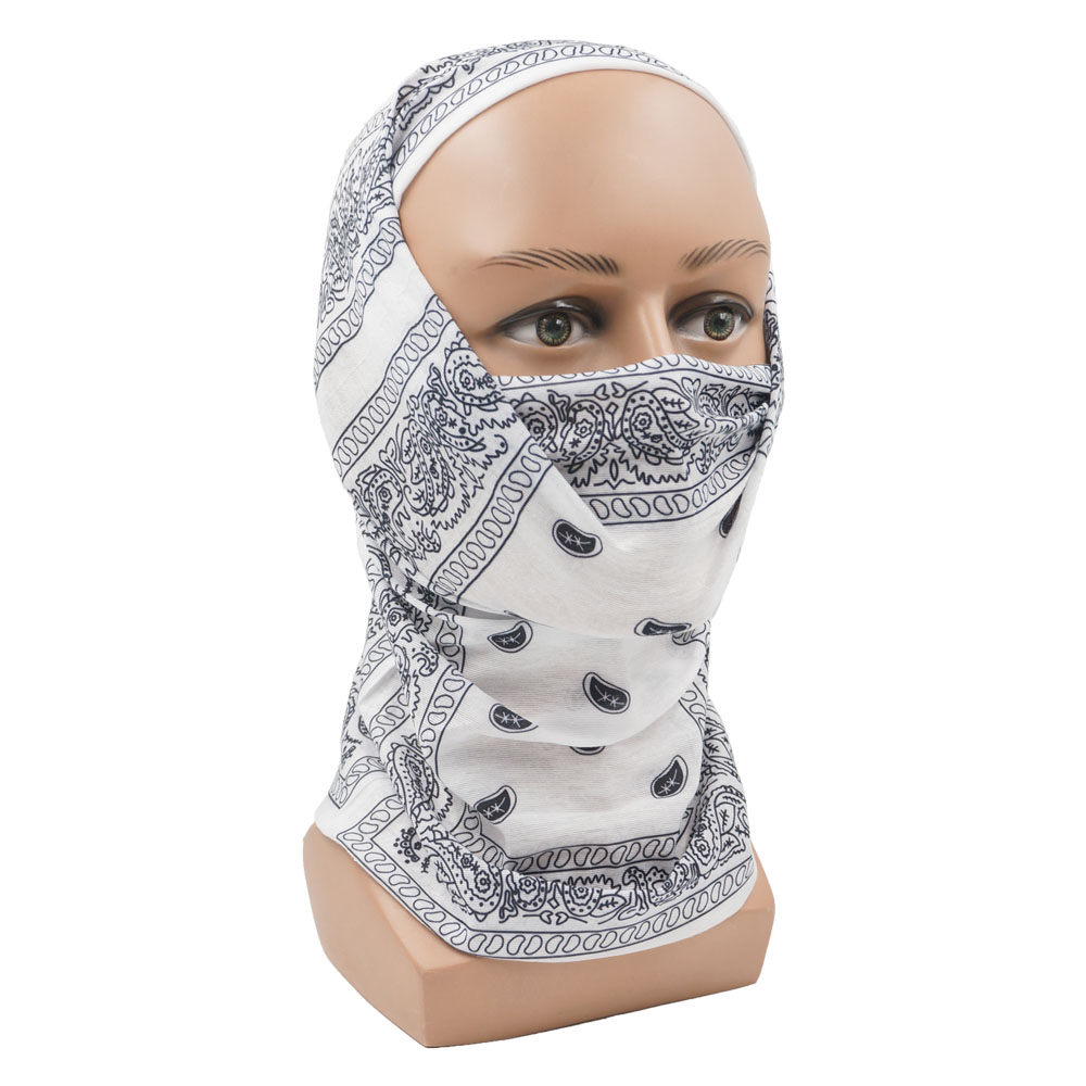 Trắng Họa Tiết Paisley Cổ Gate - đánh giá và giá Cycling Gear Women