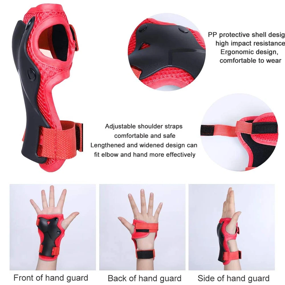 7Pcs/Set Roller Skating Kids B - đánh giá và giá Cycling Gear Kids