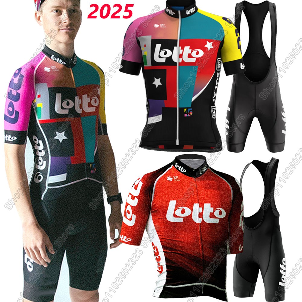 Lotto team 2025 cycling jersey - đánh giá và giá Cycling Gear Clothing