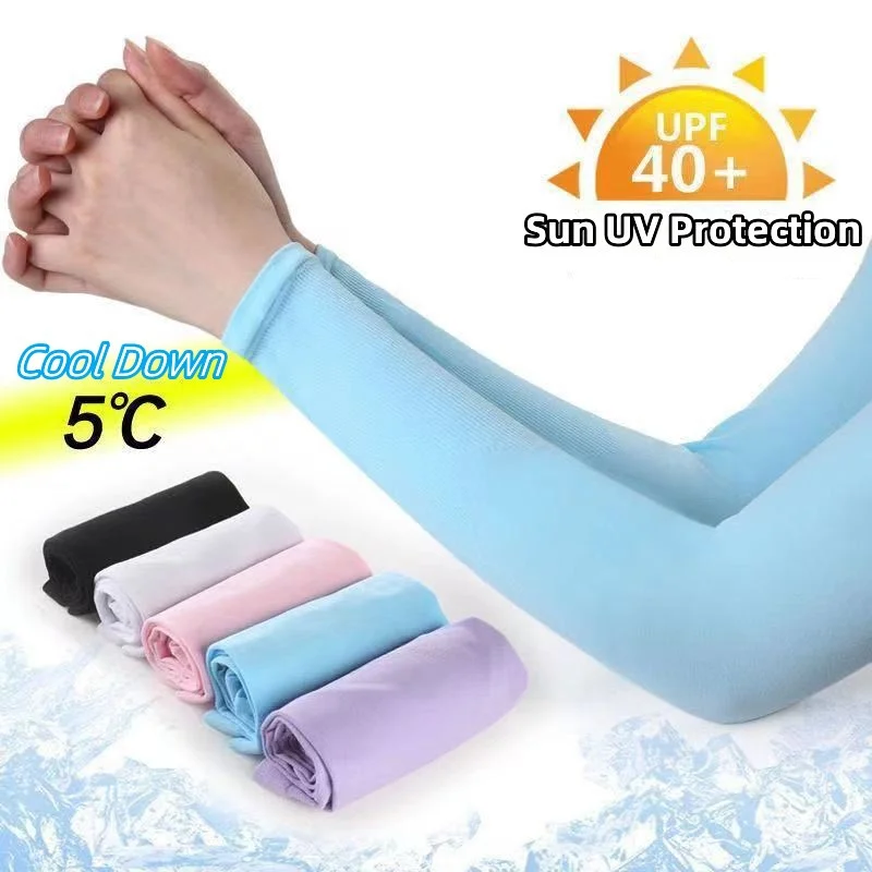 Sunscreen Ice Silk Sleeve for  - đánh giá và giá Cycling Gear Women