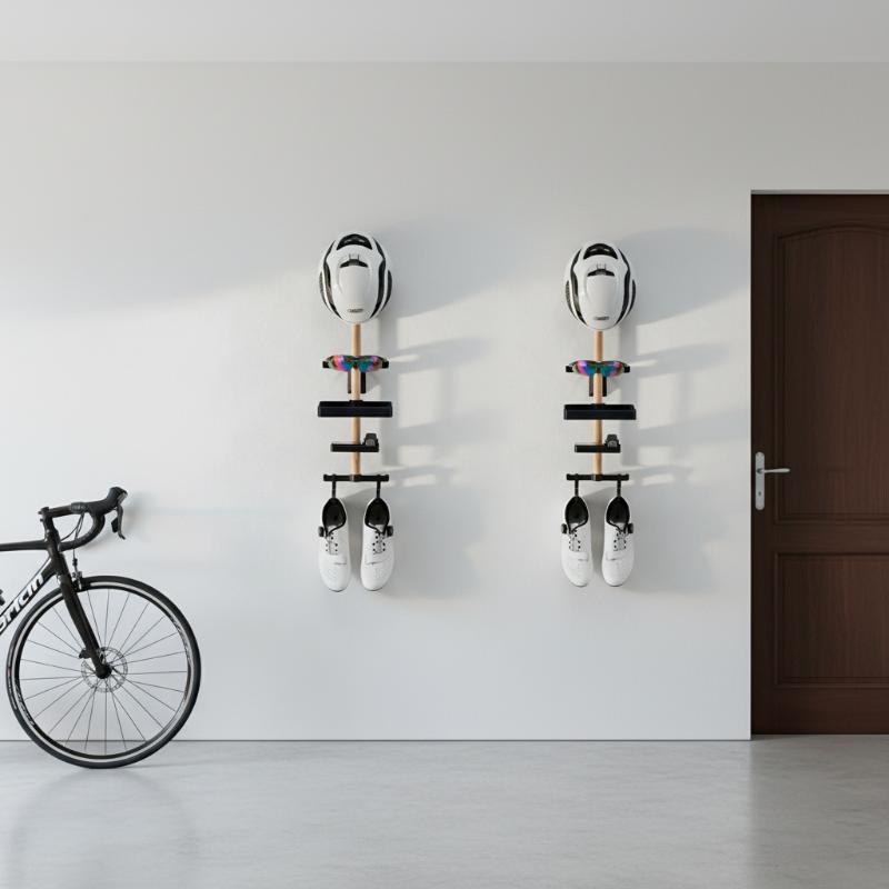 Bicycle Desktop Organizer Disp - đánh giá và giá Cycling Gear Wall Mount