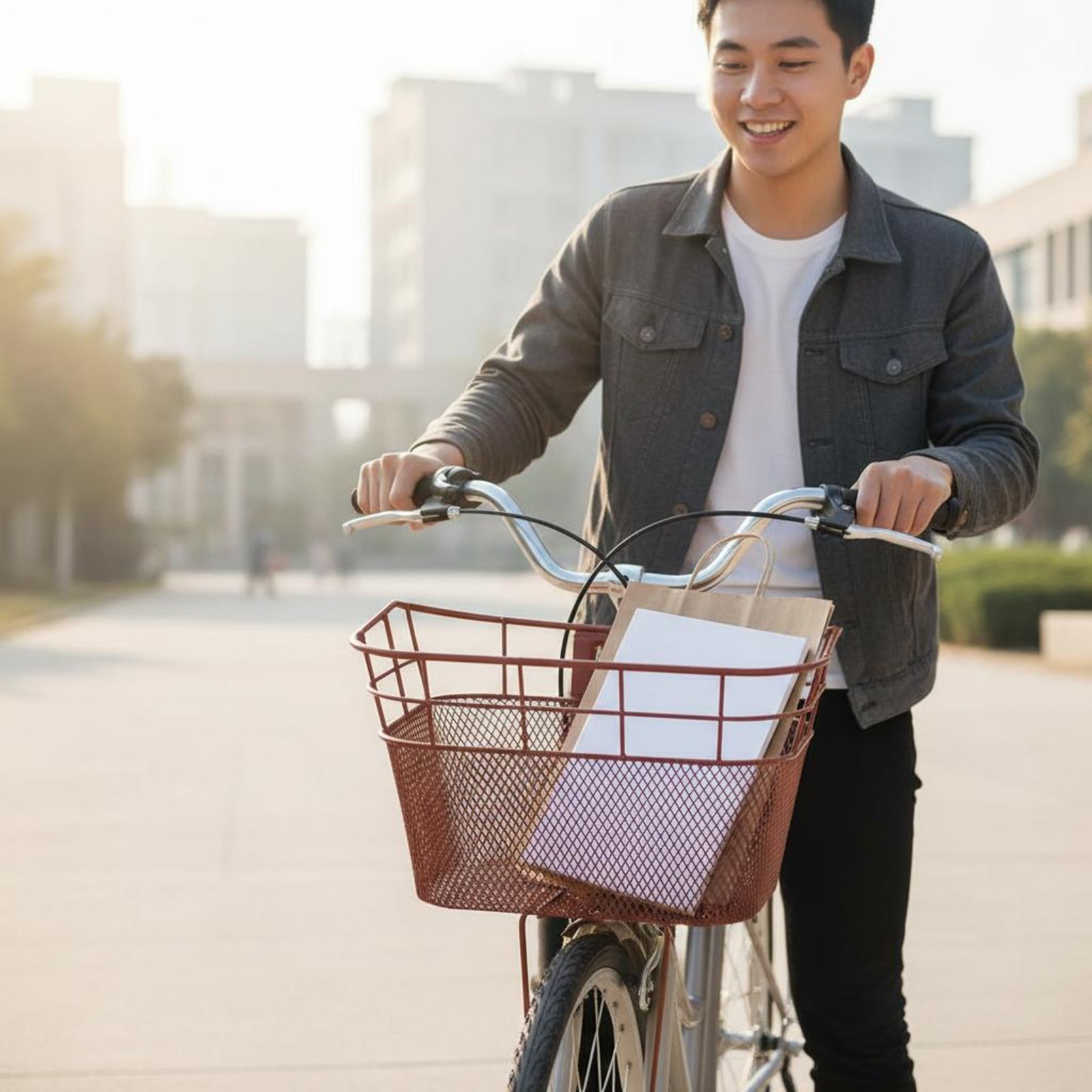 Front Metal Cycle Basket Large - đánh giá và giá Cycling Gear Shop