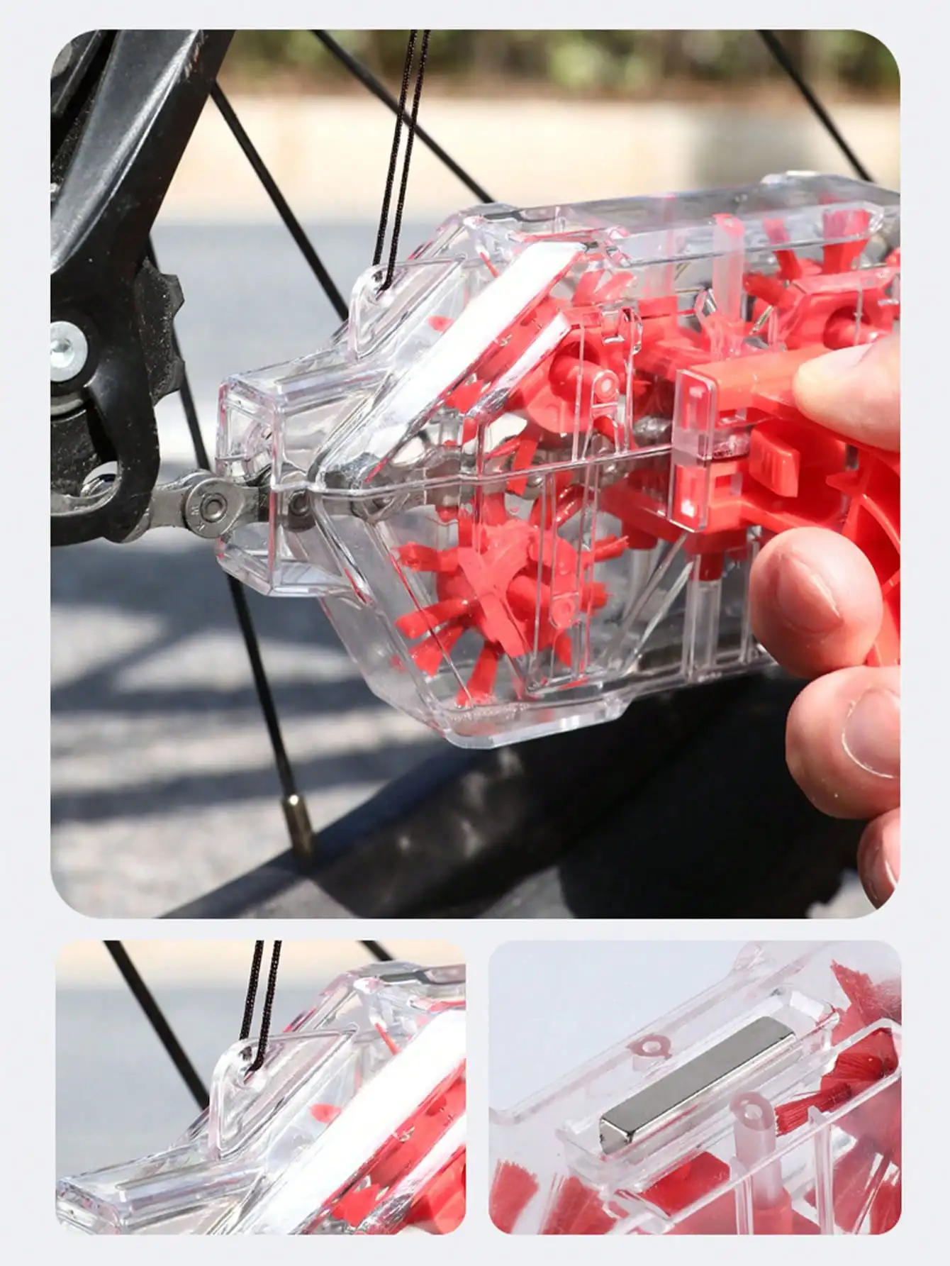 1pc Bicycle Chain Cleaner Moun - đánh giá và giá Bicycle Chain Lubricant