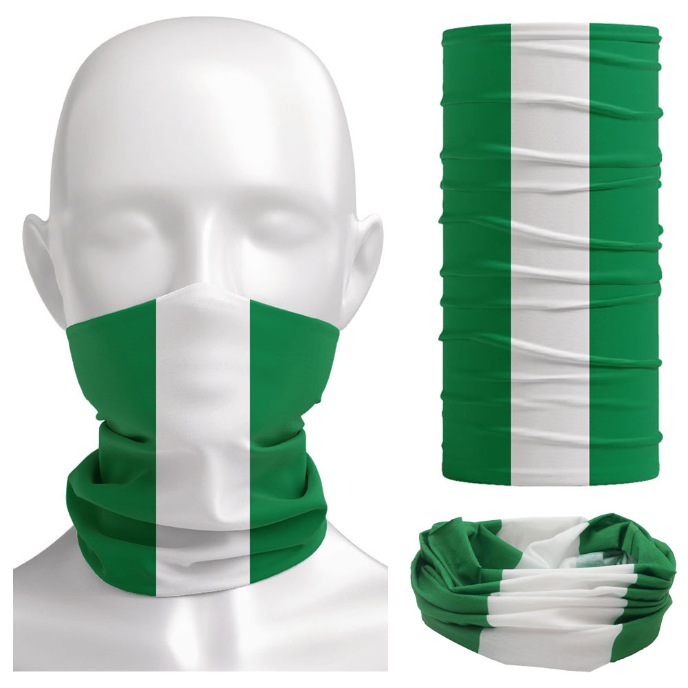 Nigeria Flag Bandanna Women Ne - đánh giá và giá Cycling Gear Women