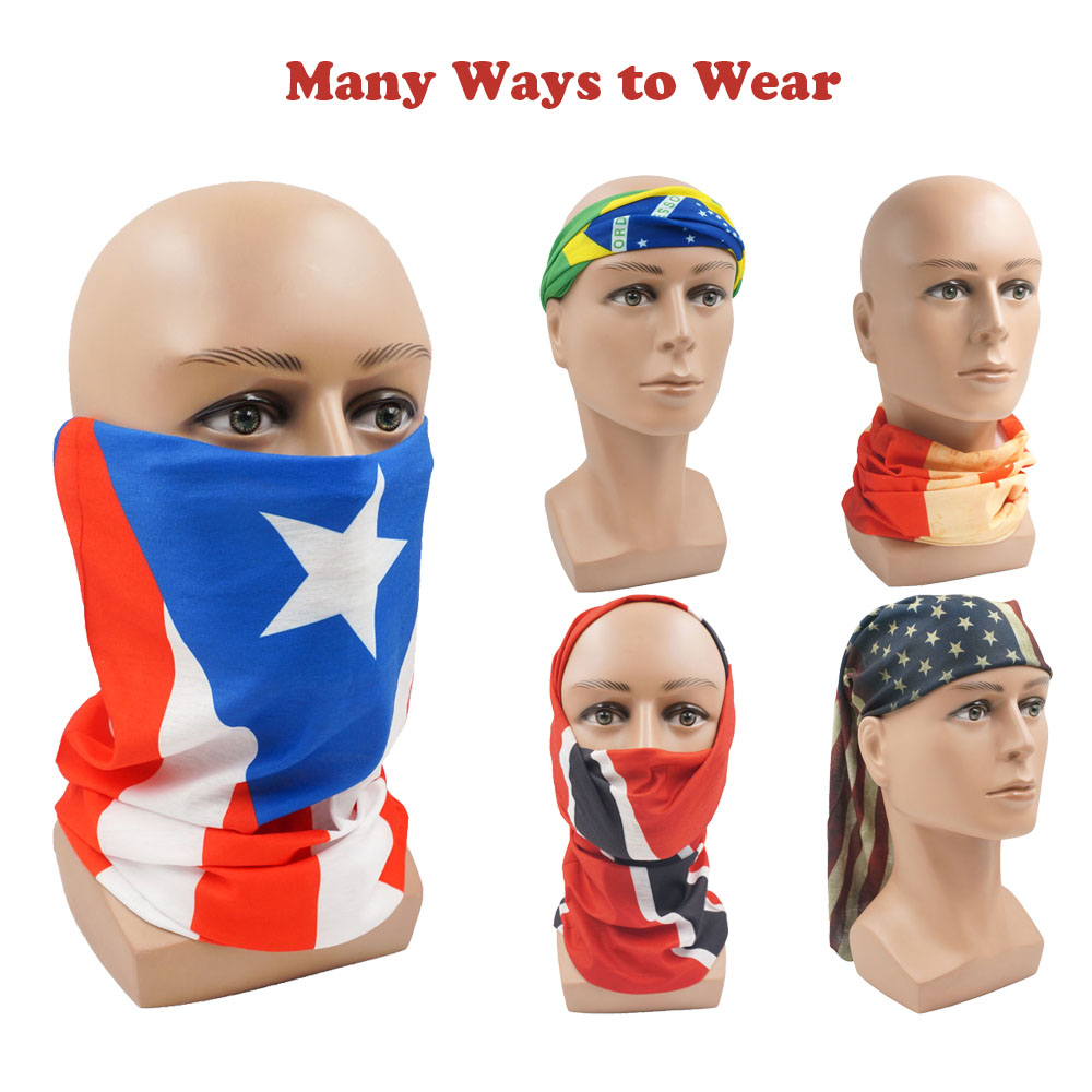 Nigeria Flag Bandanna Women Ne - đánh giá và giá Cycling Gear Women